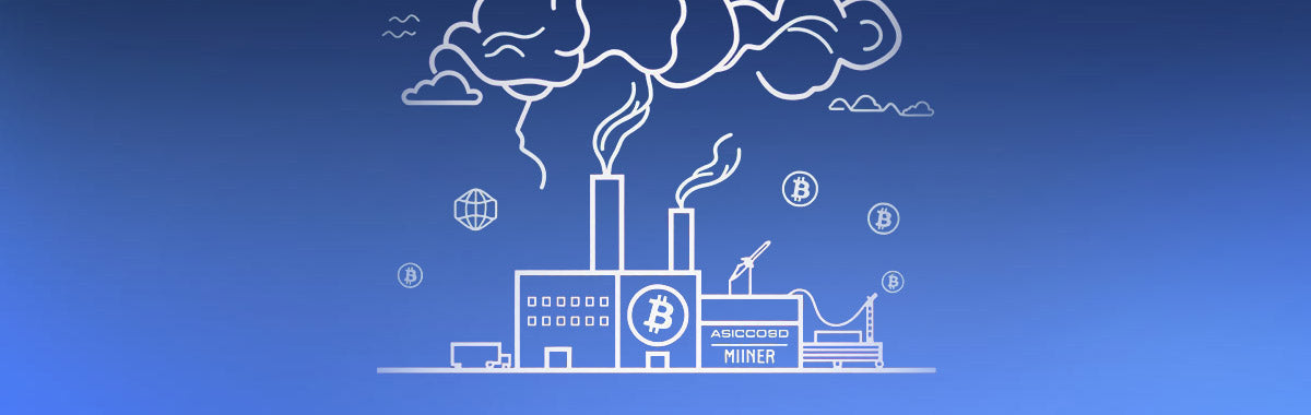 illustration symbolisiert ASIC Miner Hersteller und Firmen für Bitcoin Miner Production