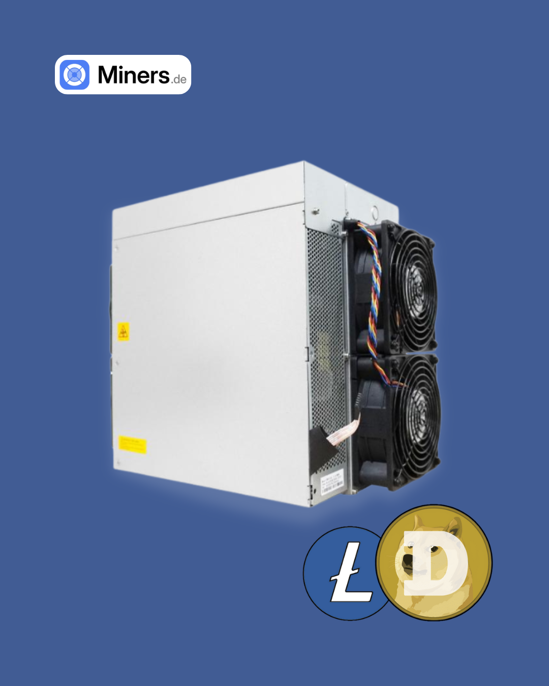 Foto der Seitenansicht des Antminer L9