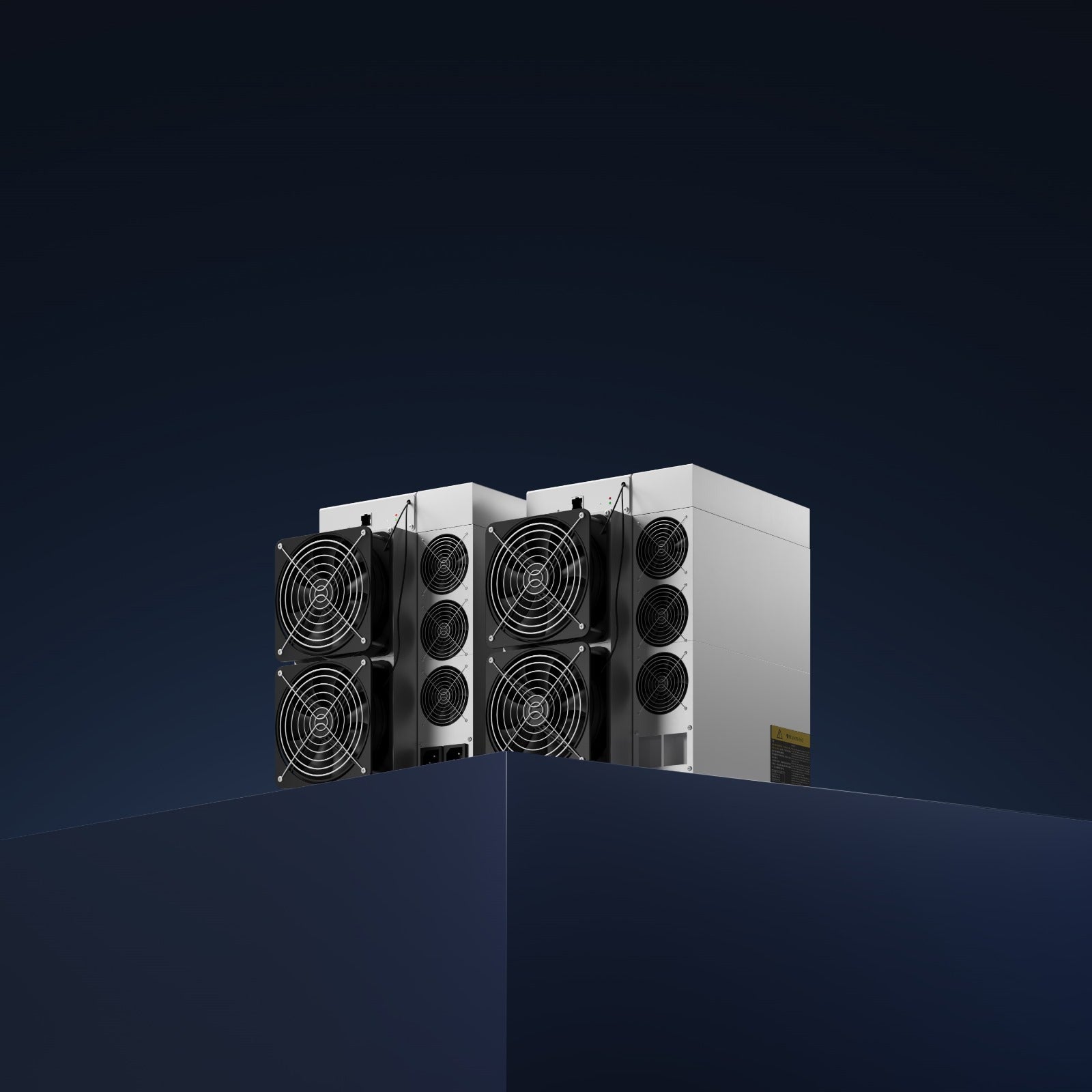 ASIC Miner on a desk