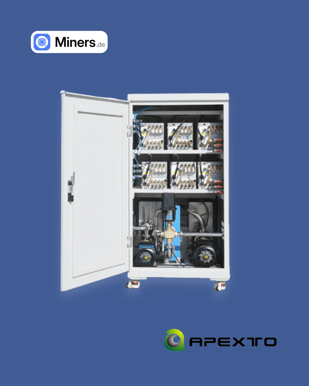 Apexto AP-H6 Hydro Cooling Rack