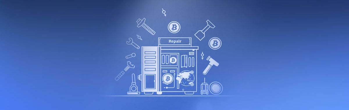 lineart illustration symbolizing ASIC Miner Repair